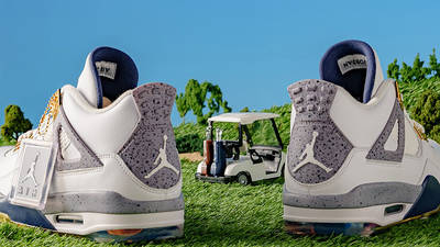 Eastside Golf x Air Jordan 4 Golf White back