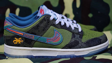 The Nike Dunk Low "Siempre Familia" Is Literally Off the Scale