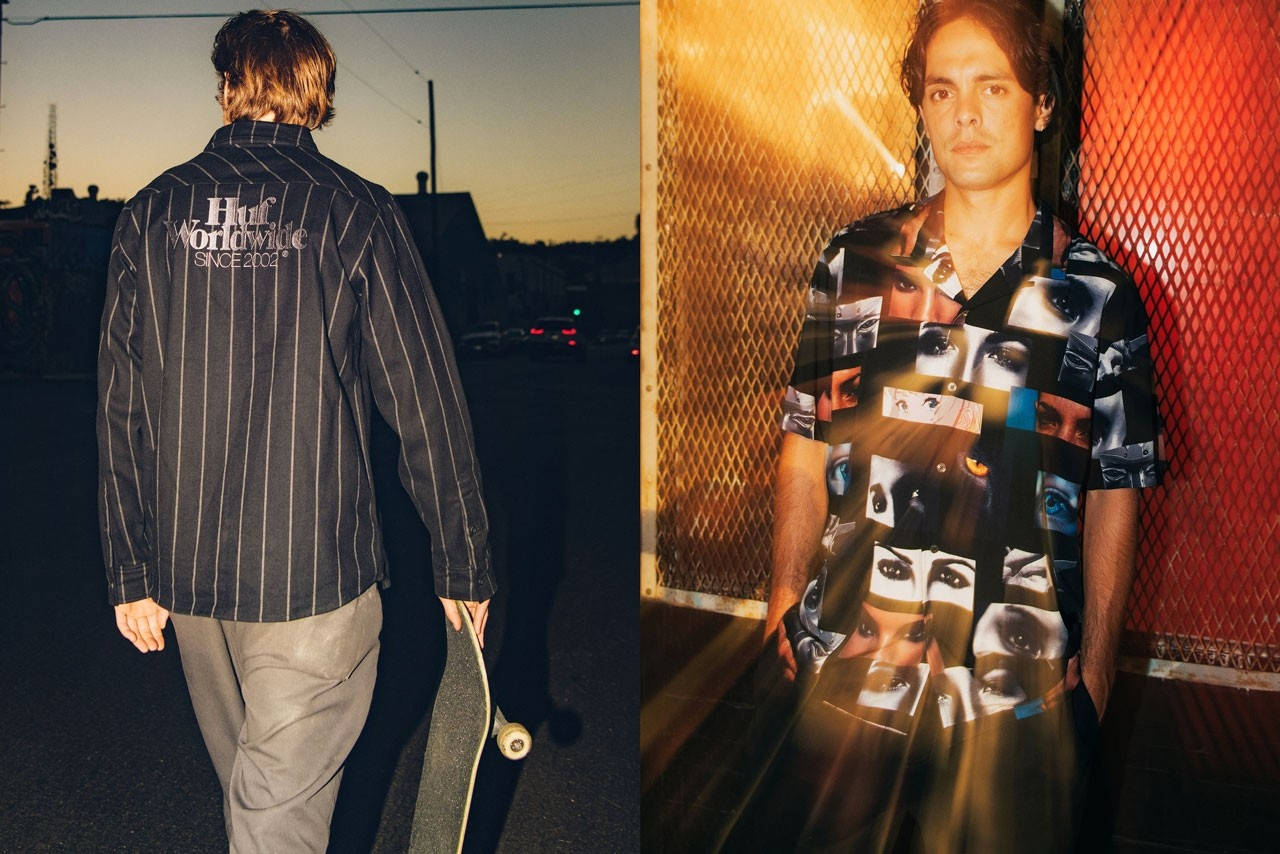 HUF Showcase 90s Inspired Silhouettes for Fall 2021
