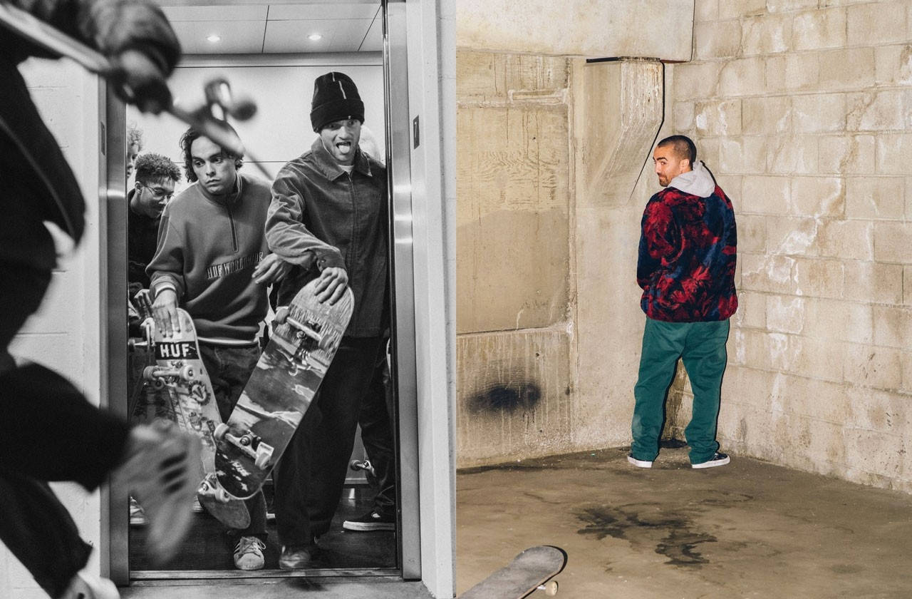 HUF Showcase 90s Inspired Silhouettes for Fall 2021