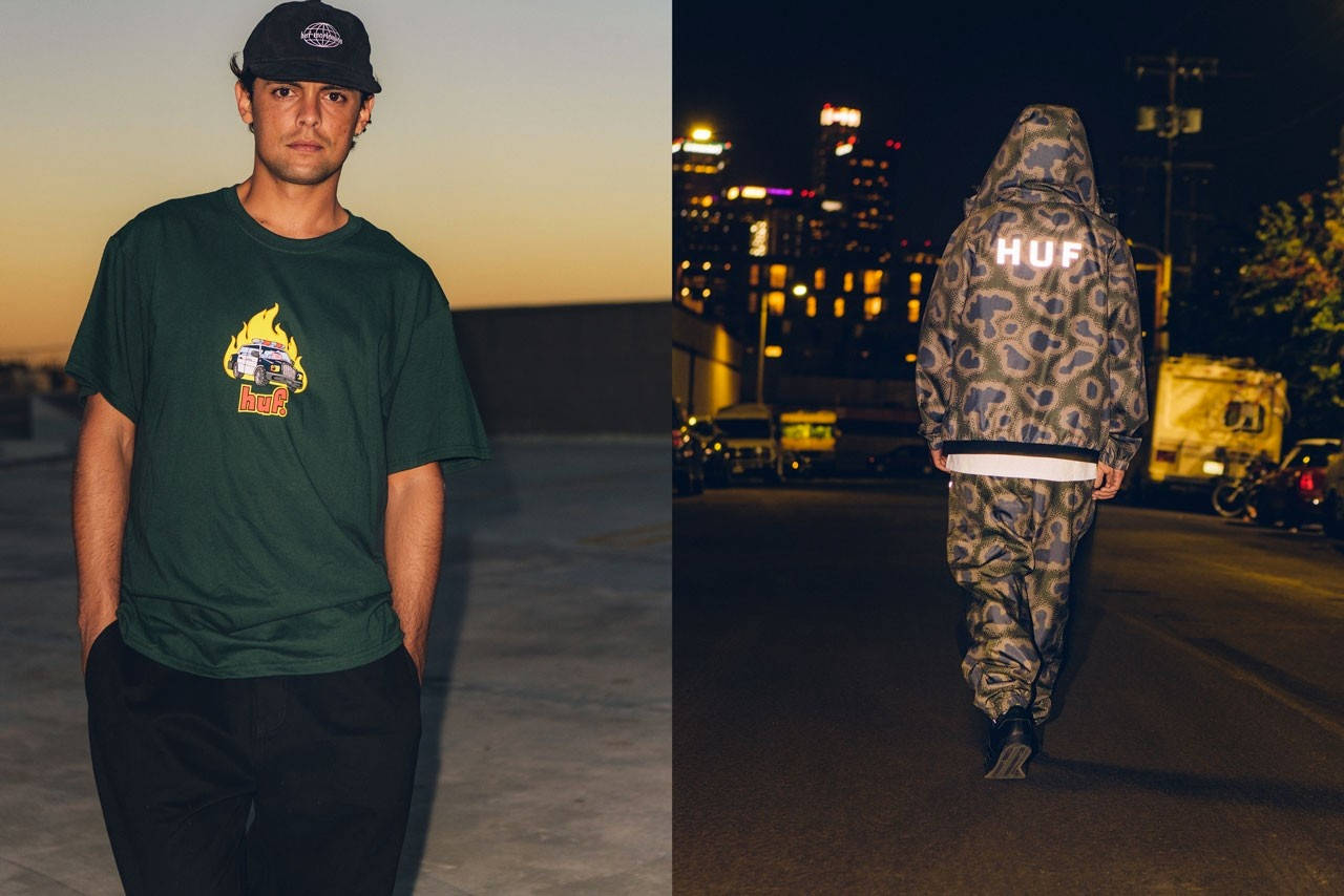 HUF Showcase 90s Inspired Silhouettes for Fall 2021