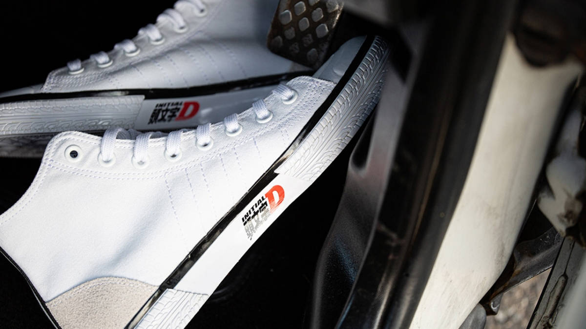 Initial D x BAIT x adidas Nizza Hi
