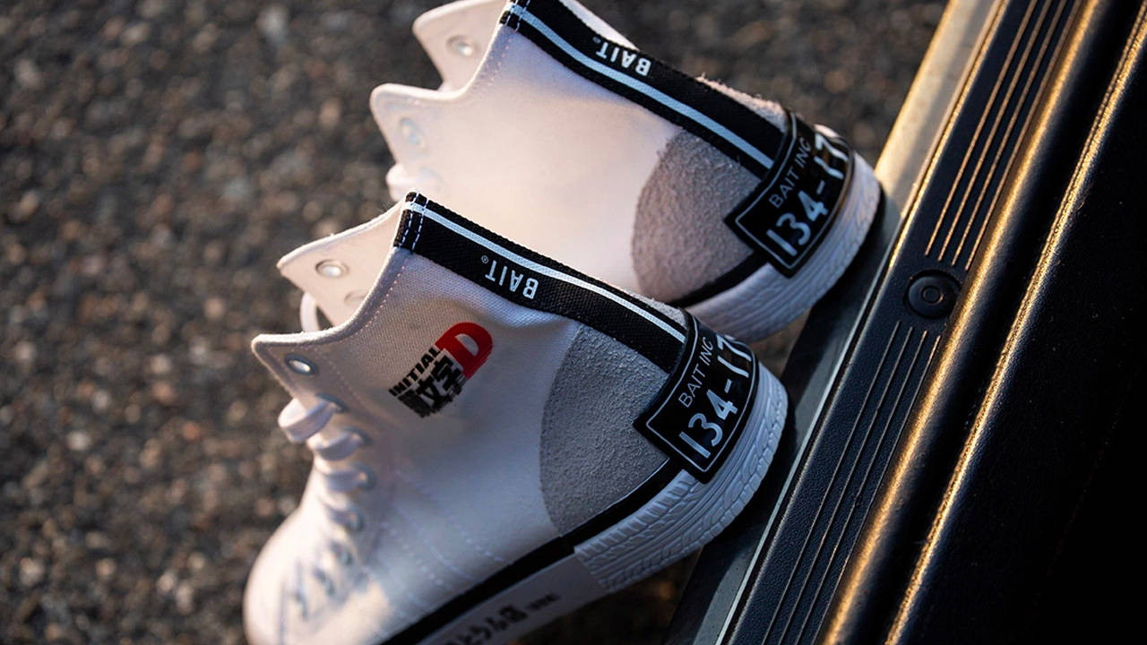 Initial D x BAIT x adidas Nizza Hi