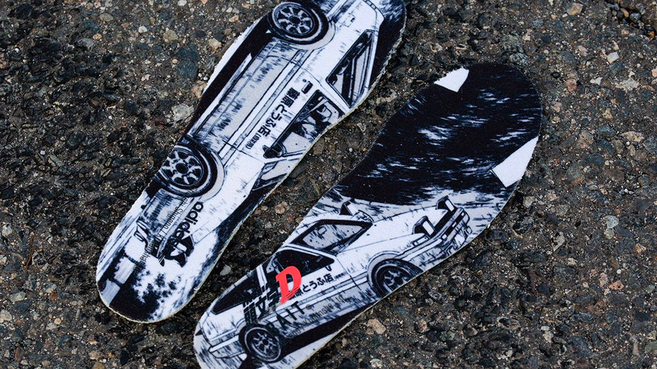 Initial D x BAIT x adidas Nizza Hi