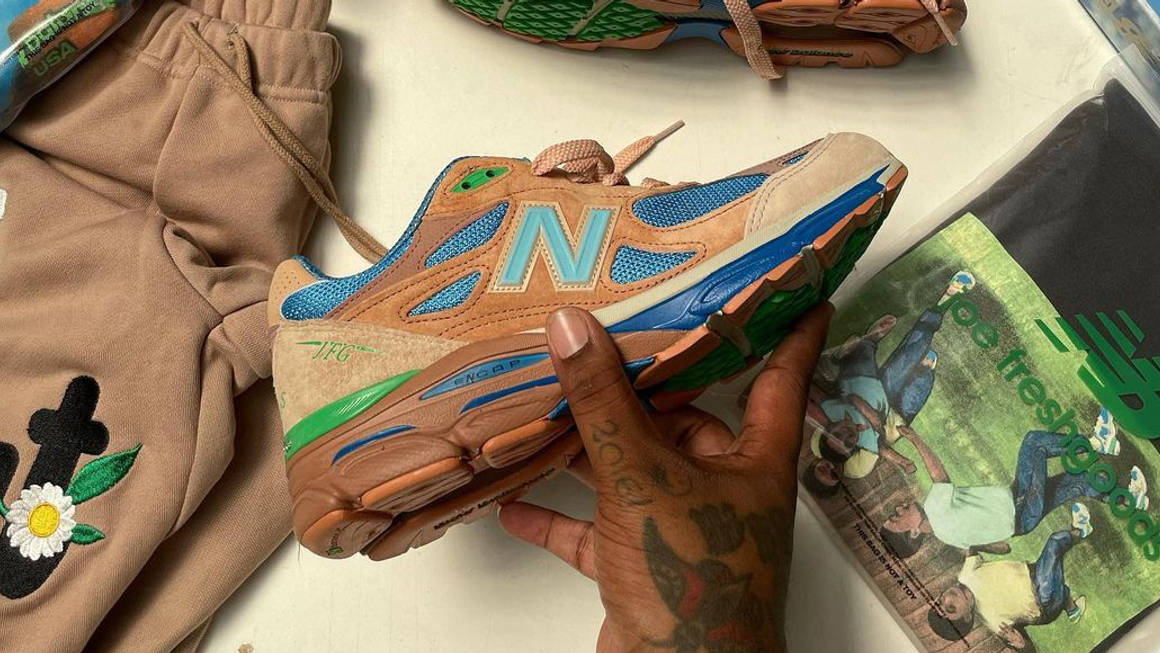 An In-Hand Look at the Joe Freshgoods x New Balance 990v3 "Outside