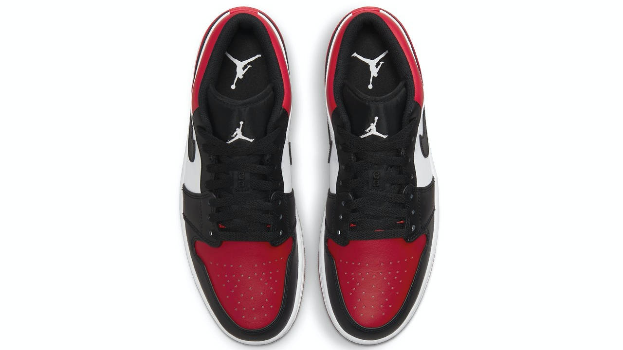 jordan 1 low bred toe 4