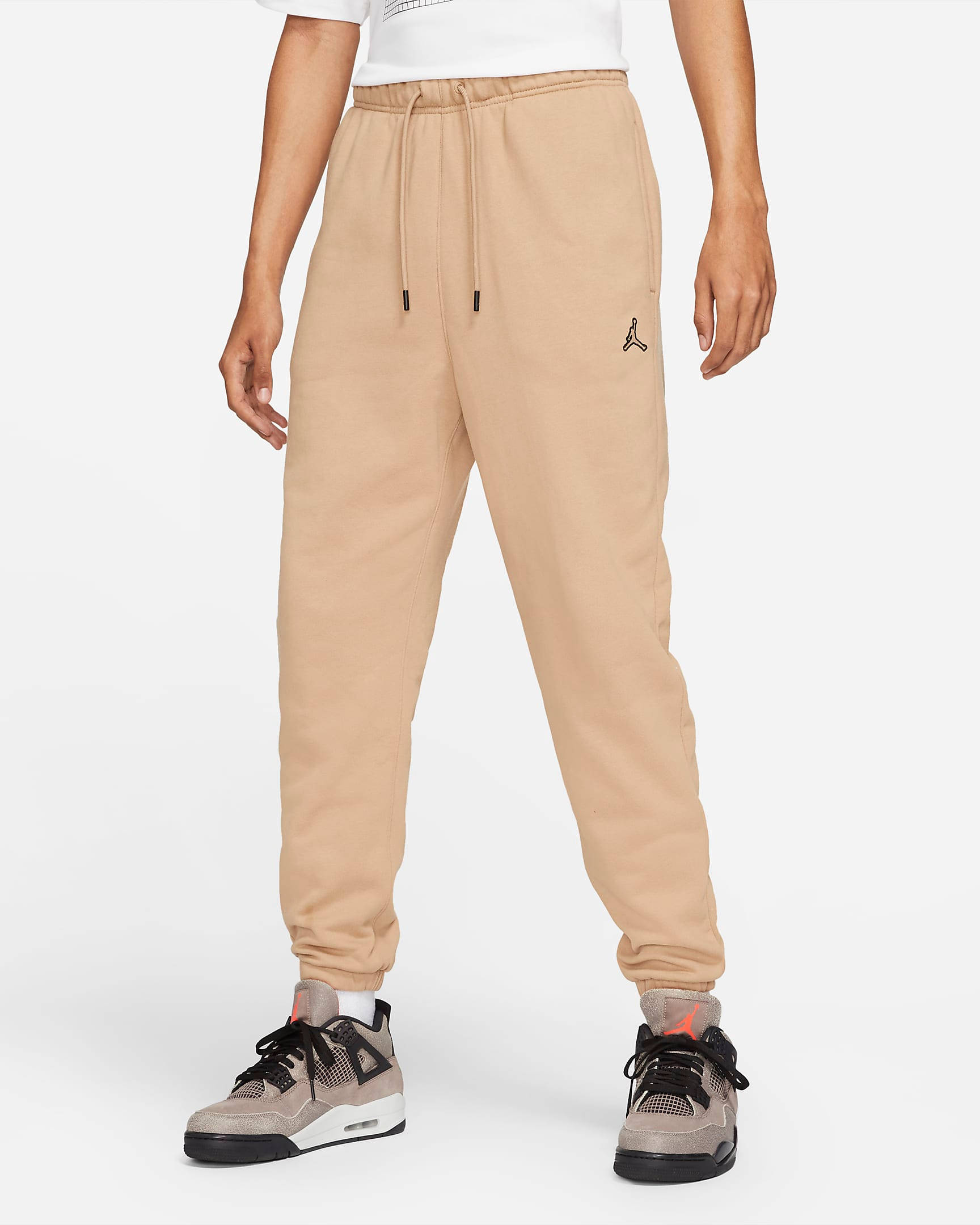 Jordan Essentials Fleece Trousers - Hemp | The Sole Supplier