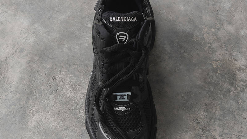KITH x Balenciaga Runner Triple Black Middle