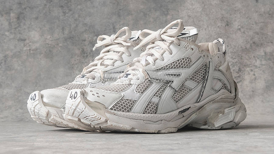 KITH x Balenciaga Runner Triple White | Where To Buy | undefined | The ...