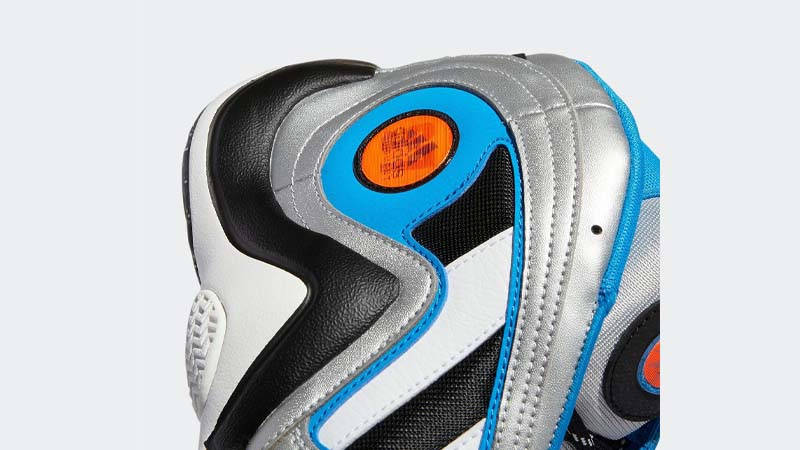 Kobe Bryant x adidas Crazy 97 EQT Blue Orange Closeup