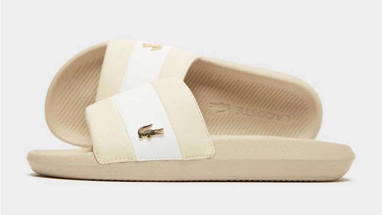 Lacoste Croco Slides