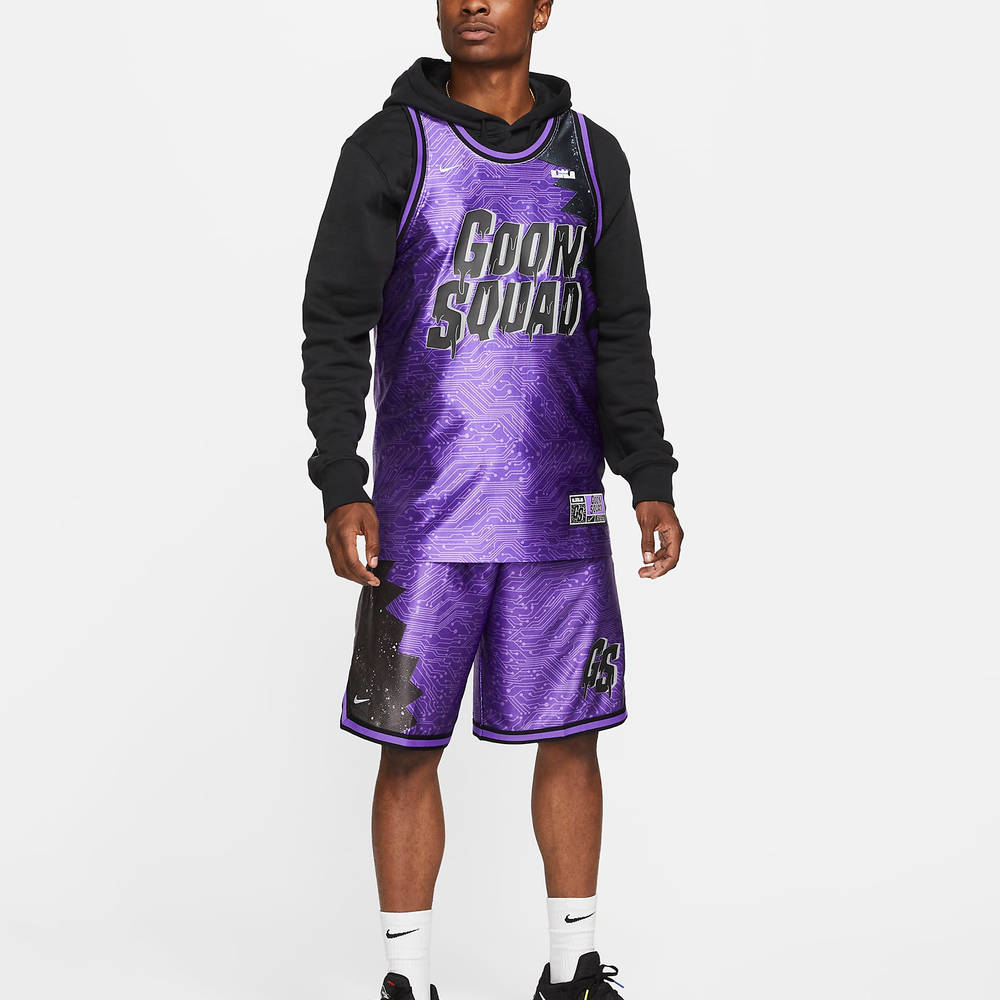 LeBron x Space Jam x Nike Goon Squad Dri-FIT Jersey - Hyper Grape | The ...