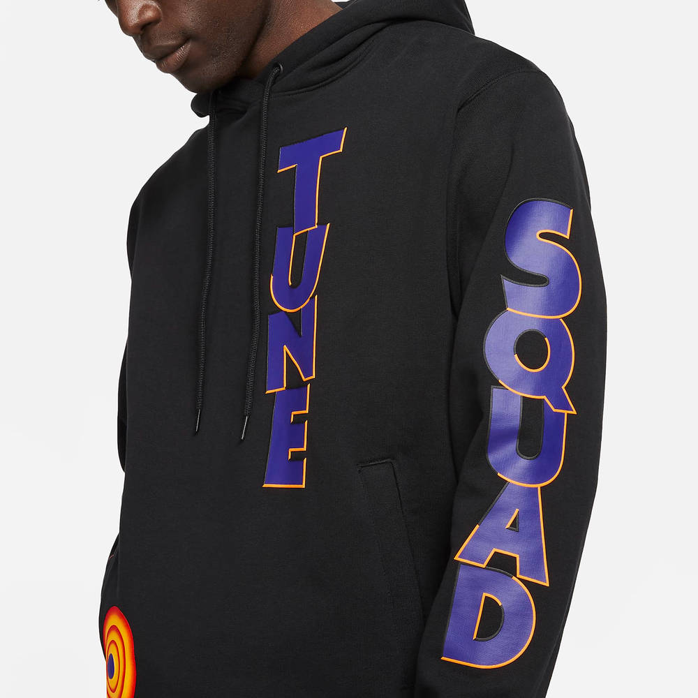 LeBron x Space Jam x Nike Tune Squad Hoodie Black The Sole Supplier