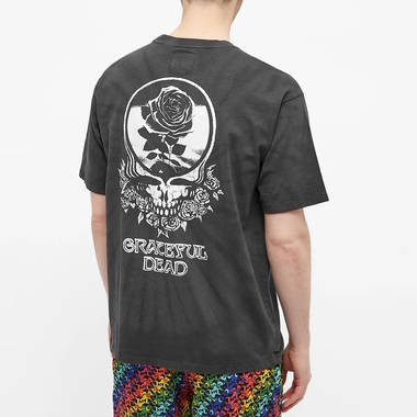 Grateful Dead x Levi's Vintage Clothing Tie Dye Black T-Shirt