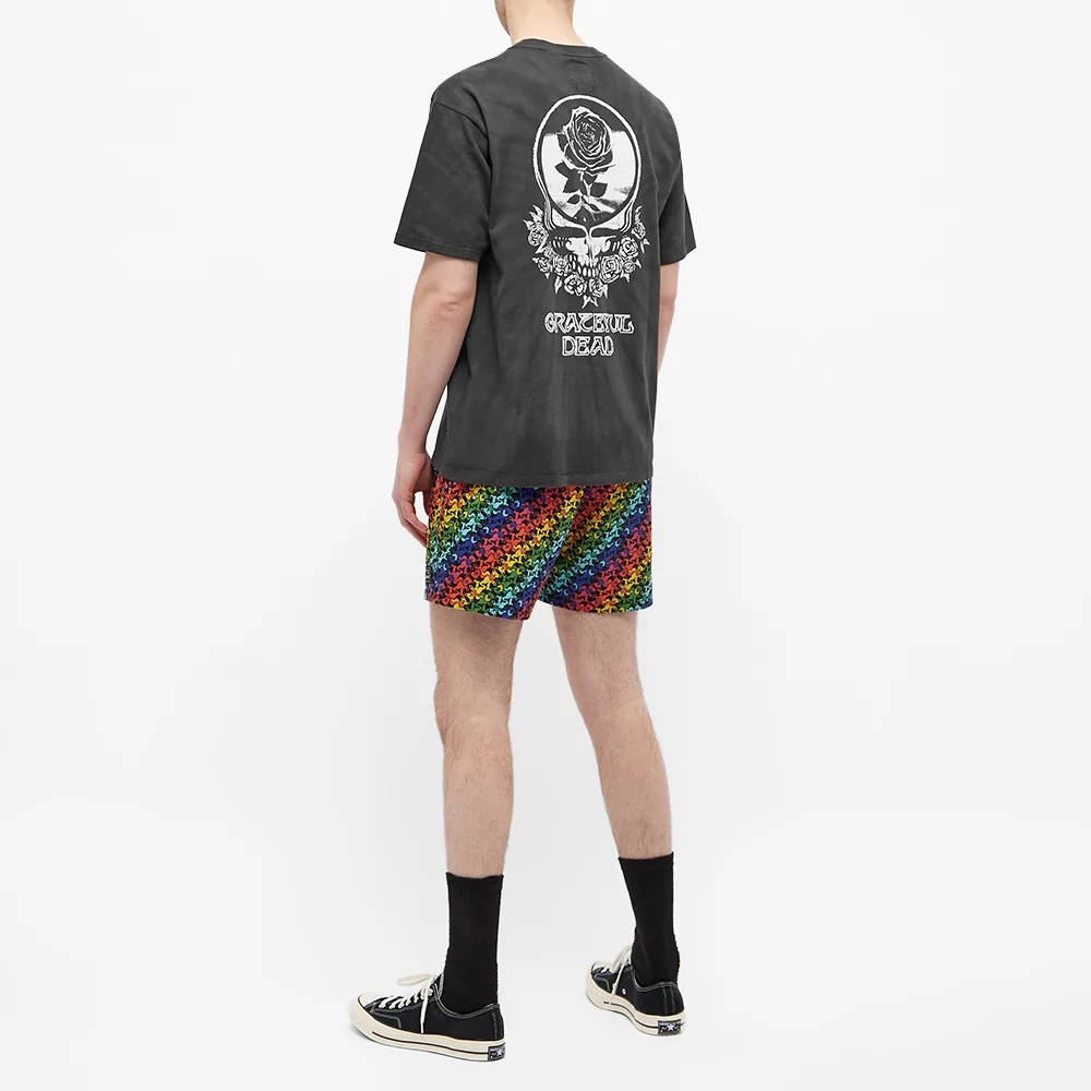 Levi's x Grateful Dead capsule front and back print tie dye t-shirt in multi