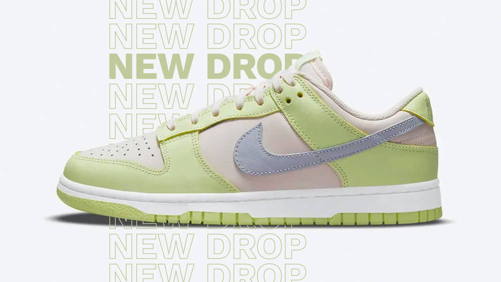 Image via Nike Nike Dunk Low "Lime Ice"