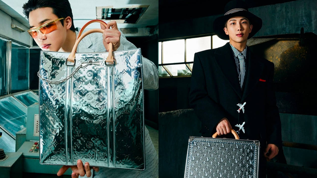 Jungkook of BTS Wore Louis Vuitton @ Louis Vuitton Men FW21