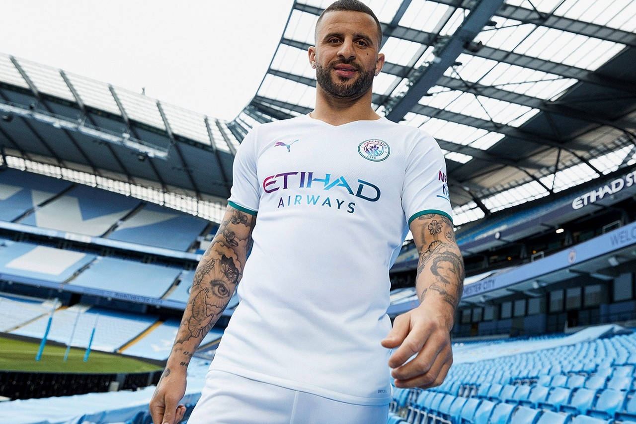 Manchester City x Puma Stay Drippy With This Aqua-Inspired Away Kit