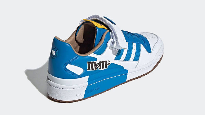 M&M x adidas Forum Low Blue GZ1935 back