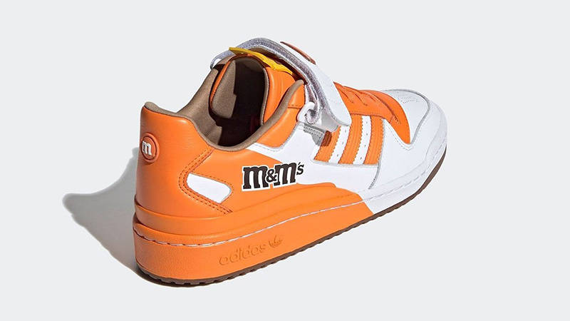 M&M x adidas Forum Low Orange GY6315 back