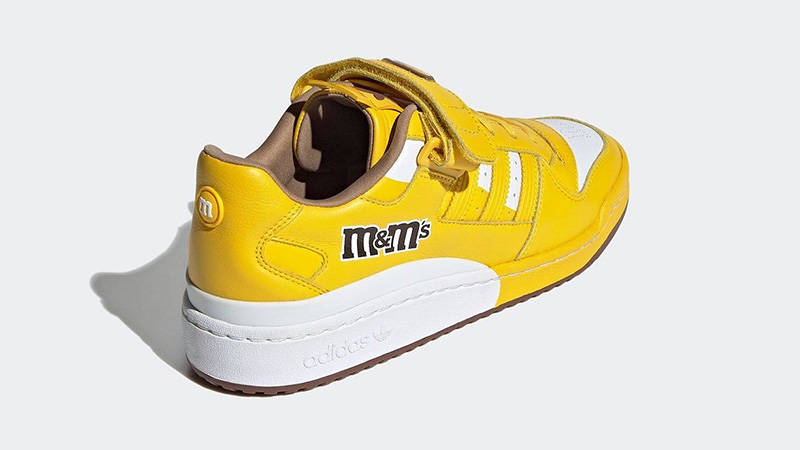 M&M x adidas Forum Low Yellow GY6317 back