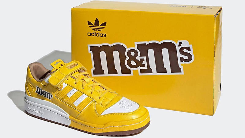 M&M x adidas Forum Low Yellow GY6317 front