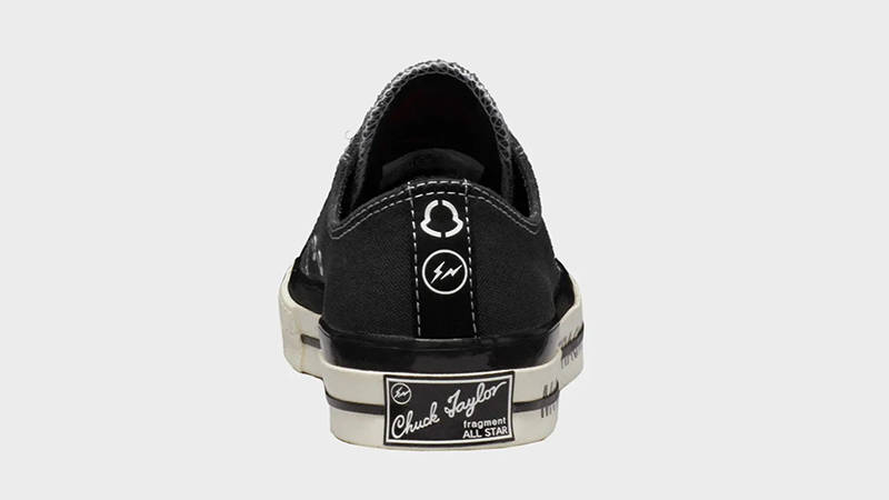 Moncler Genius - 7 Moncler FRGMT Hiroshi Fujiwara Fraylor 2 x Converse Chuck Taylor Black 4M705-00-02SLQ-999 Back