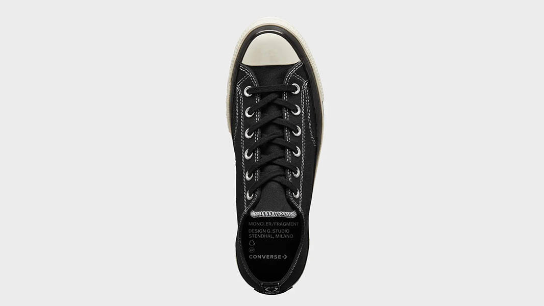 Moncler Genius - 7 Moncler FRGMT Hiroshi Fujiwara Fraylor 2 x Converse Chuck Taylor Black 4M705-00-02SLQ-999 Top