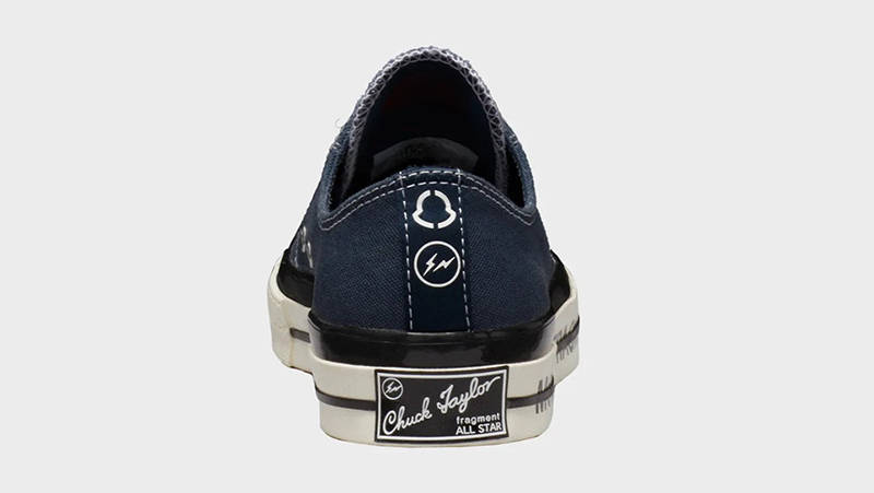 Moncler Genius - 7 Moncler FRGMT Hiroshi Fujiwara Fraylor 2 x Converse Chuck Taylor Navy 4M705-00-02SLQ-742 Back