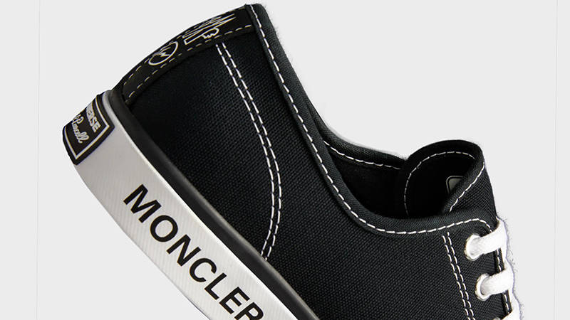 Moncler Genius - 7 Moncler FRGMT Hiroshi Fujiwara Fraylor 2 x Converse Jack Purcell Black 4M703-00-02SLQ-999 Detail 2