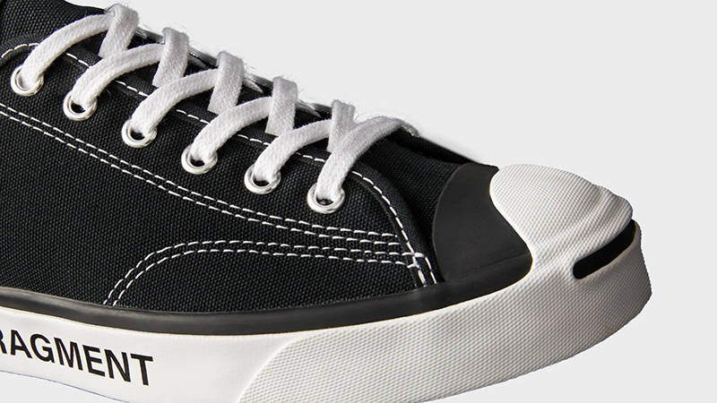 Moncler Genius - 7 Moncler FRGMT Hiroshi Fujiwara Fraylor 2 x Converse Jack Purcell Black 4M703-00-02SLQ-999 Detail
