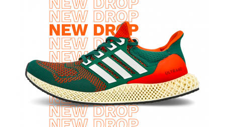 The adidas Ultra 4D "Miami Hurricanes" Is Actually Happening The adidas Ultra 4D "Miami Hurricanes" Is Actually Happening