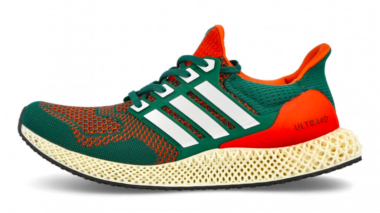 adidas Ultra 4D "Miami Hurricanes"