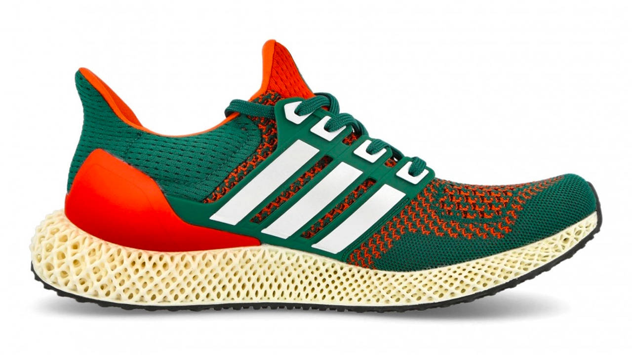 adidas Ultra 4D "Miami Hurricanes"