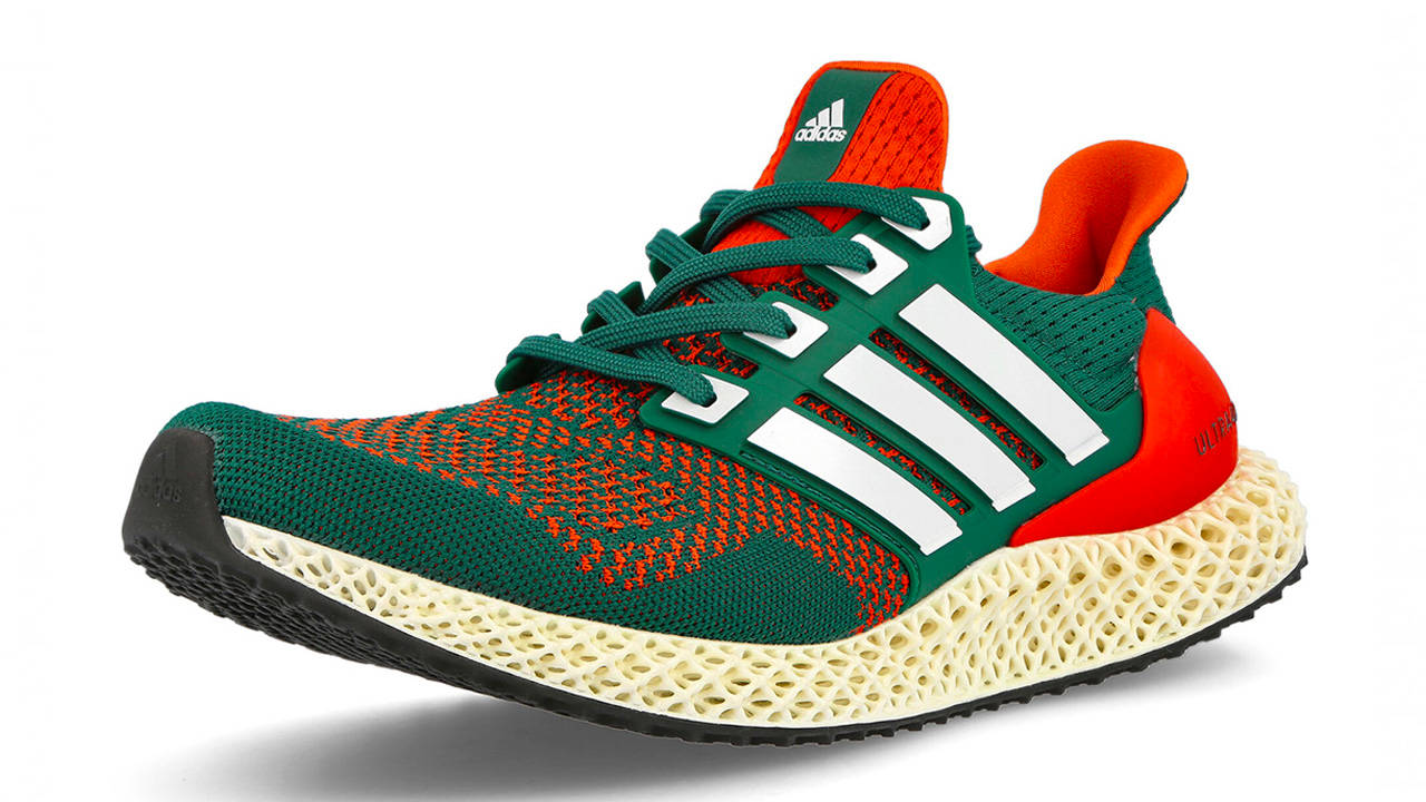 adidas Ultra 4D "Miami Hurricanes"