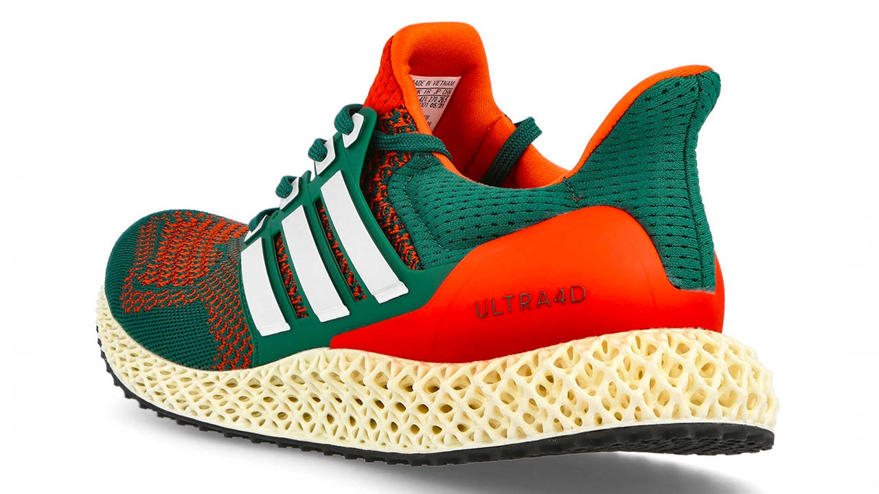 adidas Ultra 4D "Miami Hurricanes"