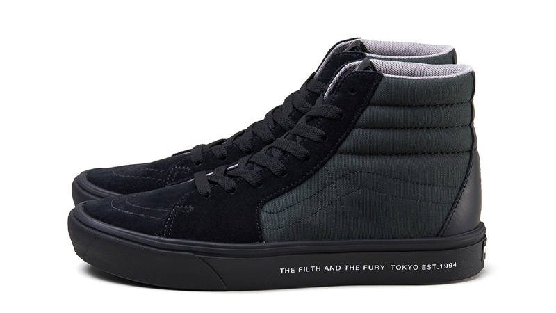 NEIGHBORHOOD x Vans Sk8-Hi Comfycush FILTH AND FURY First Look Side