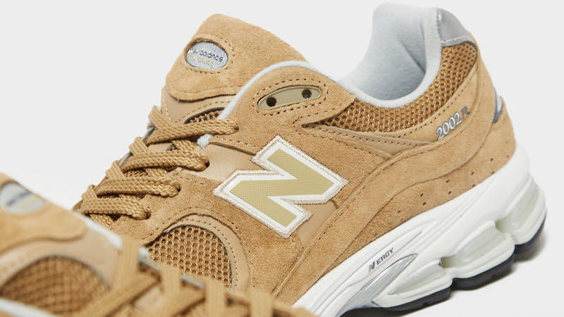 New Balance 2002R Brown Closeup
