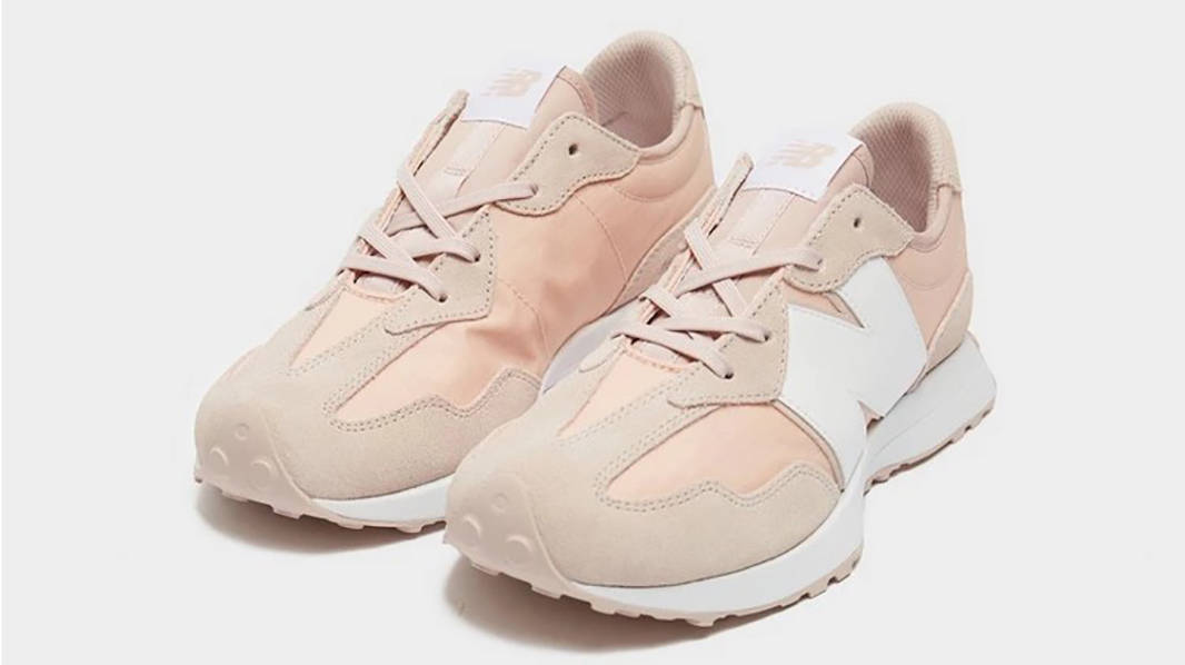 New Balance 327 GS Pink White