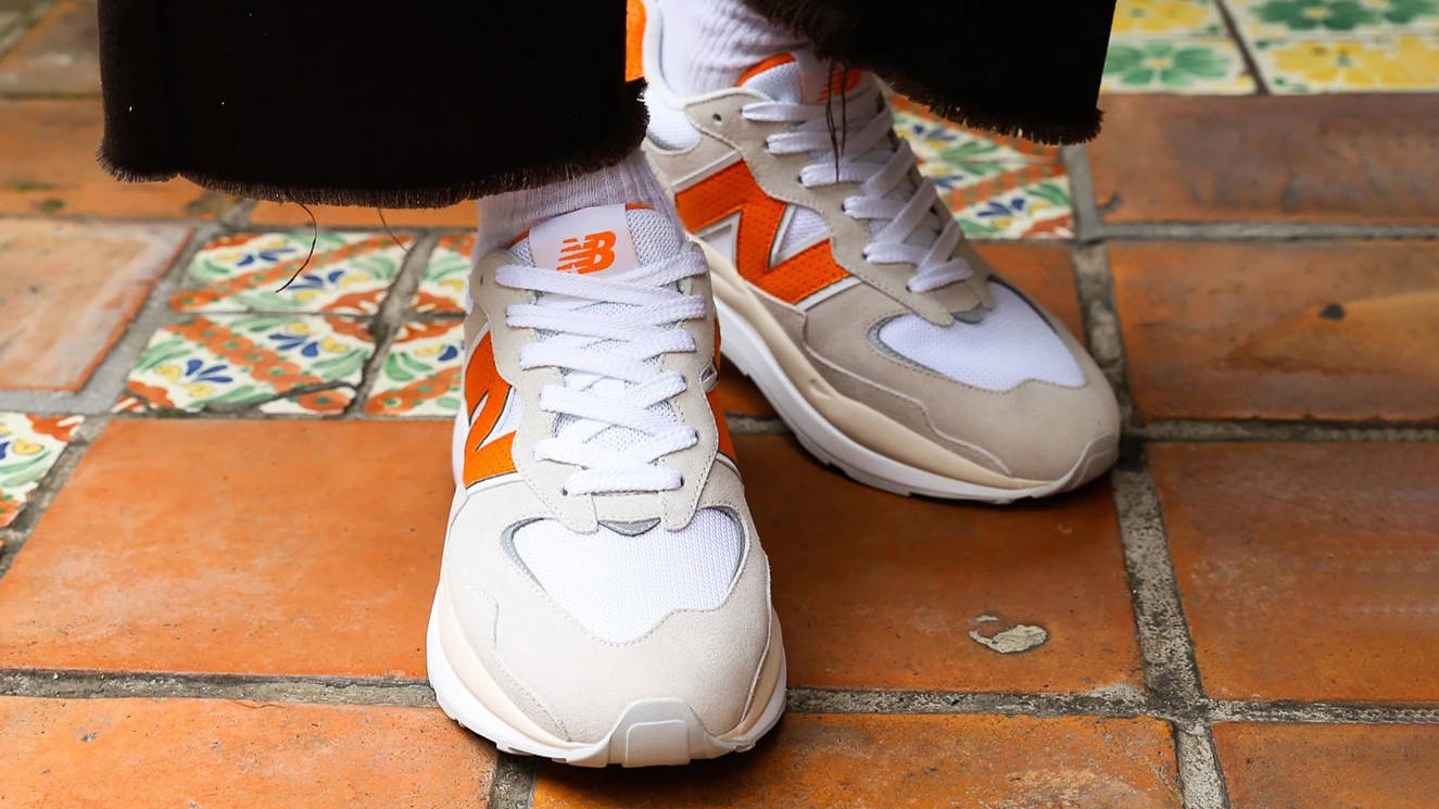 New Balance 57/40 Sea Salt Orange