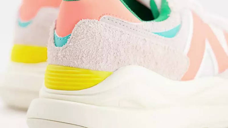 New Balance 5740 White Coral Back