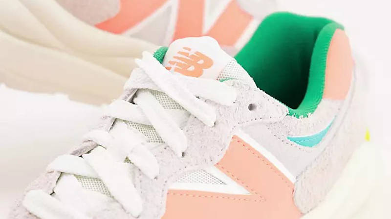 New Balance 5740 White Coral Detail