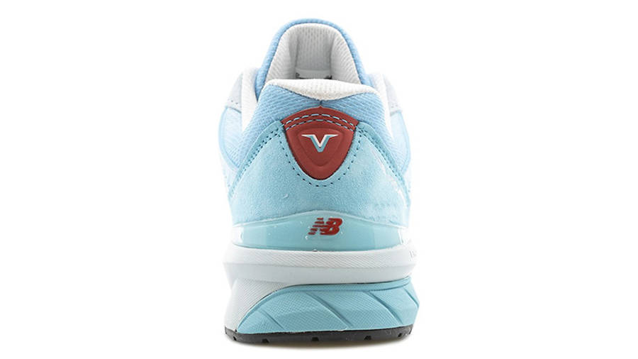 new balance 990v5 white red blue