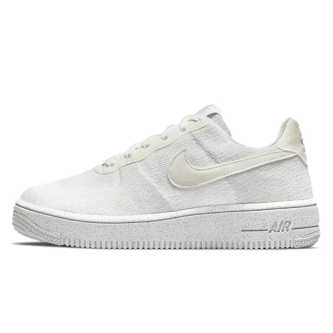 Nike Air Force 1 Crater Flyknit GS White Sail Where To Buy DH3375 100 The Sole Supplier