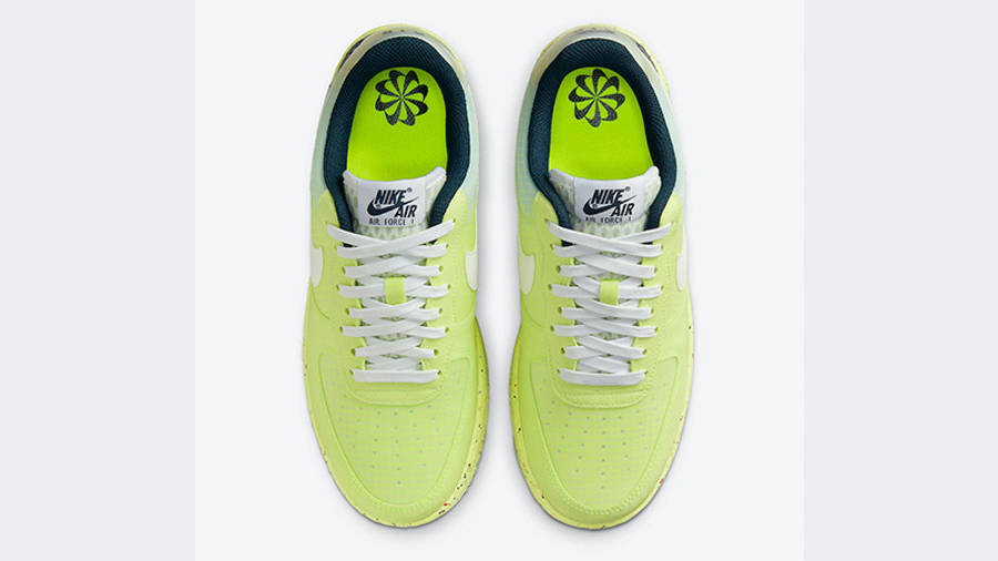 nike air force 1 crater yellow