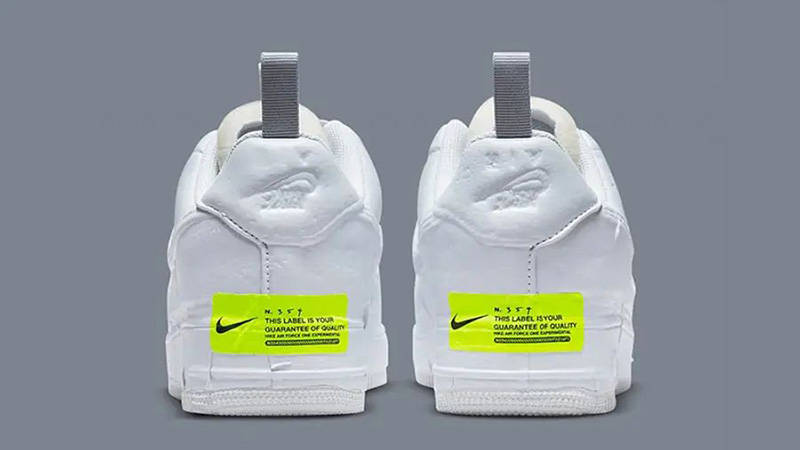 Nike Air Force 1 Low Experimental White Grey DB2197-001 back