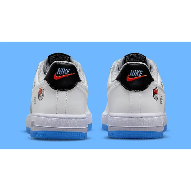 Nike Air Force 1 LV8 3 Happy Hoops Shoes Sneakers Kids Youth Size 1Y  DM8091-100