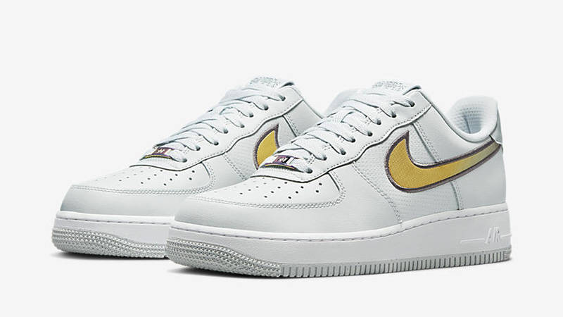 Nike Air Force 1 Low Iridescent Swoosh Grey DN4925-001 front
