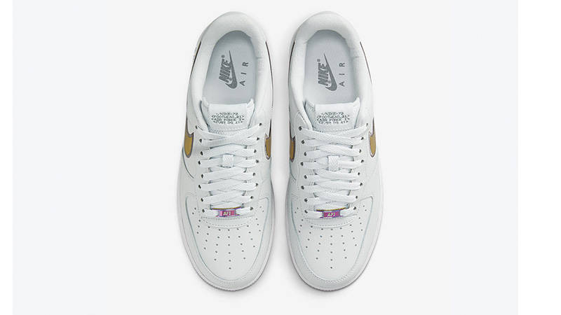 公式正規品!★AIR FORCE 1 LOW 'IRIDESCENT SWOOSH' Nike Air Force 1 Low 'Iridescent Pixel - White' — Kick Game