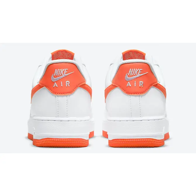 Nike Air Force 1 Low White Orange | Where To Buy | DC2911-101 | The Sole  Supplier